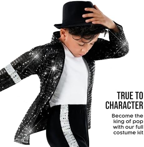 Kids 80s Popstar Costume – Retro Disco Outfit for Boys