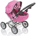 Molly Dolly My First Dolls Pram – Adjustable Toy Stroller for Ages 2-5