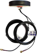 Maswell 4G 2X2 MIMO Antenna – Waterproof LTE Puck Aerial with 3m Cable