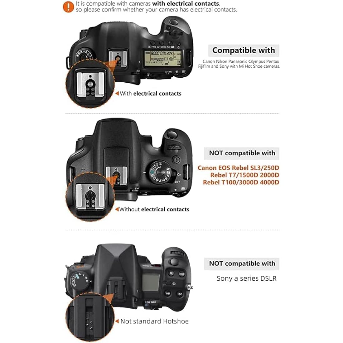 Photoolex FK310 LCD Flash Speedlite | Manual DSLR Camera Flash GN33