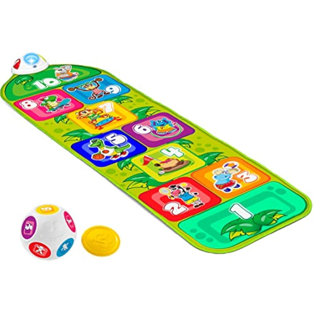 Chicco Jump & Fit Electronic Hopscotch Playmat – Interactive Musical Toy
