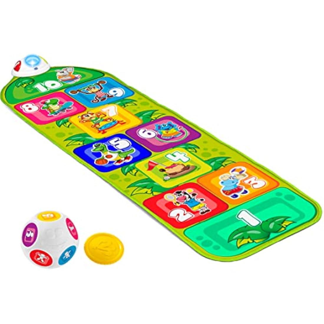 Chicco Jump & Fit Electronic Hopscotch Playmat – Interactive Musical Toy