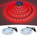 GOMING Red LED Strip Light – 4M USB Powered Flexible SMD2835 Tape