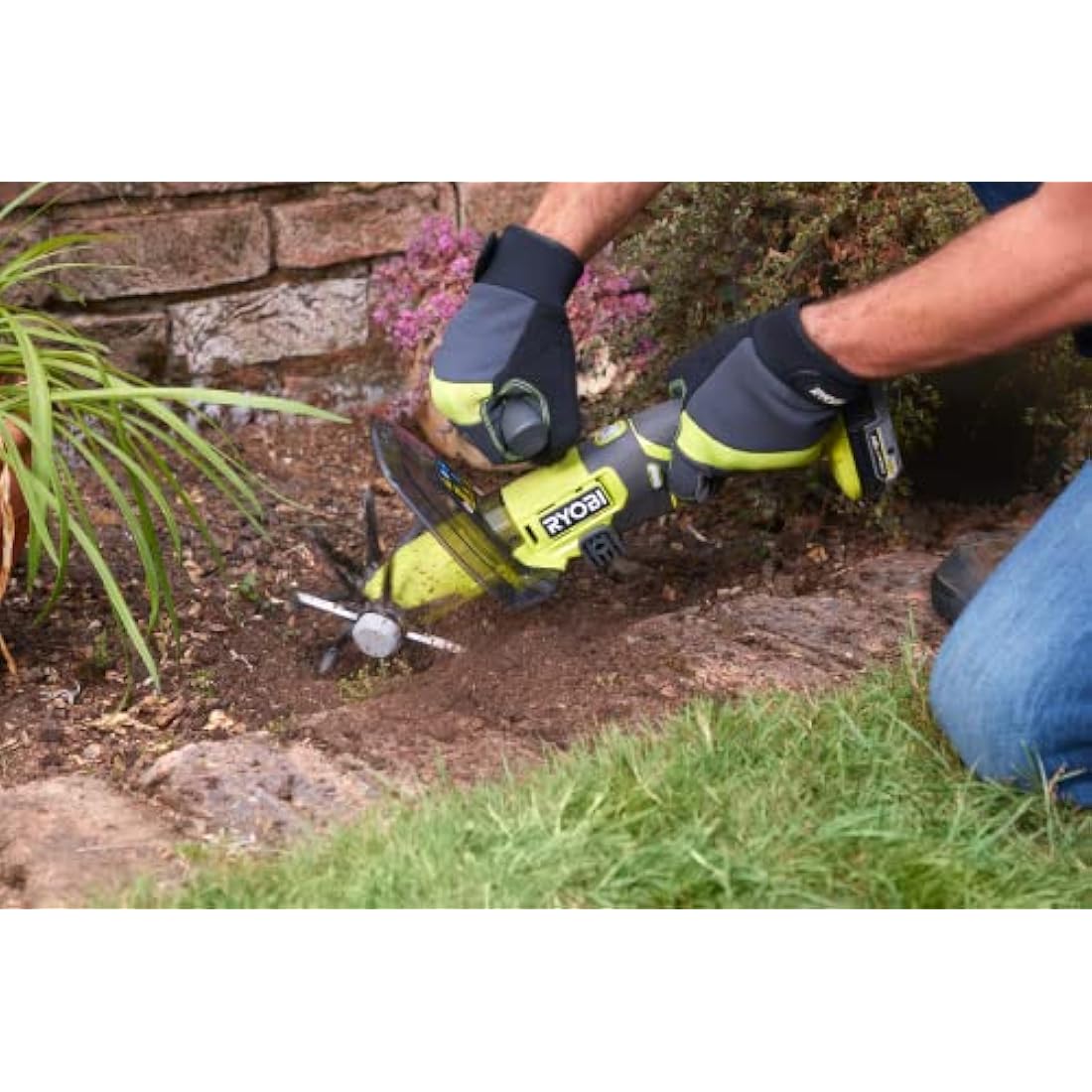 Ryobi Handheld Cultivator – Weed Removal & Soil Aeration (Bare Tool)