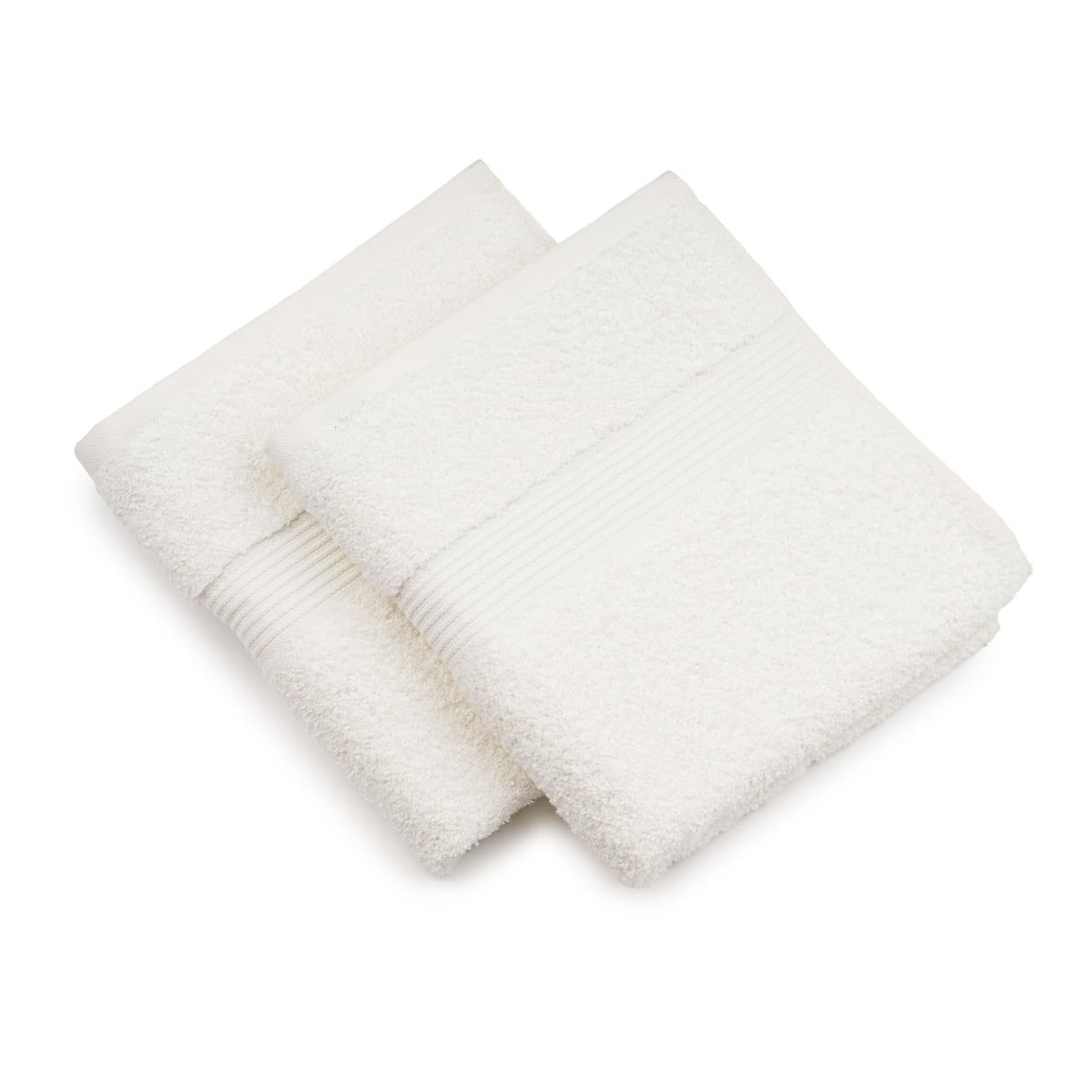 Gözze New York Hand Towel Set of 2 | 100% Cotton, 50x100cm – Nature