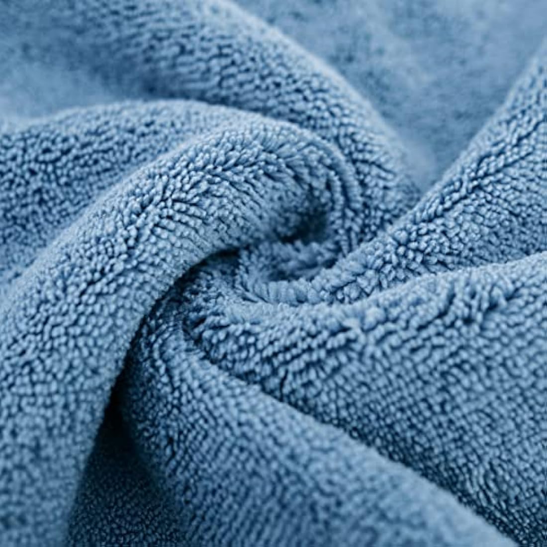 Polyte Quick Dry Microfibre Bath Towel - 4 Pack, 76 x 145 cm (Blue)