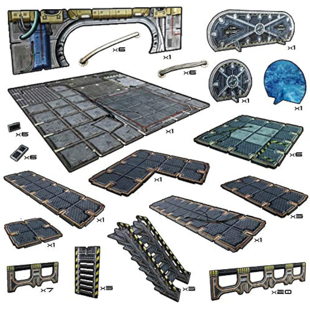 Battle Systems Frontier Core Set – 28mm Sci-Fi Modular Wargaming Terrain