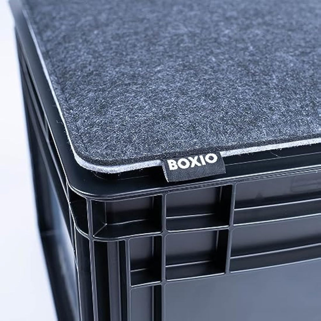 BOXIO Sit – Pack of 4 Recycled Felt Seat Cushions for Camping, 40x30cm