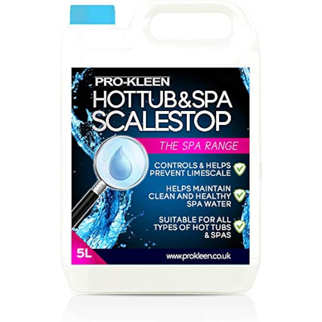 Pro-Kleen ScaleStop Hot Tub & Spa Descaler - 5L Limescale Remover