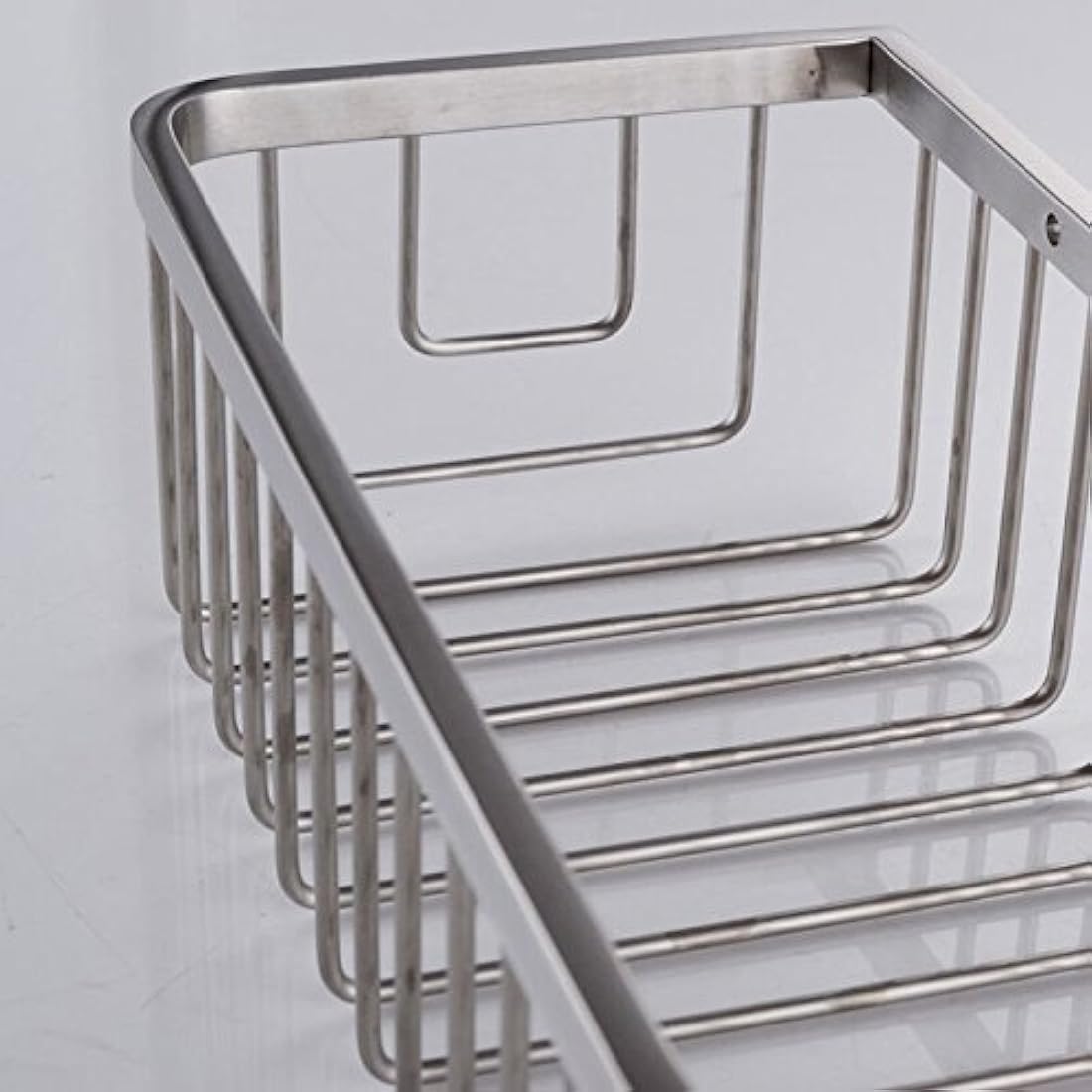 Stainless Steel Corner Shower Caddy – Rustproof Wall Mount