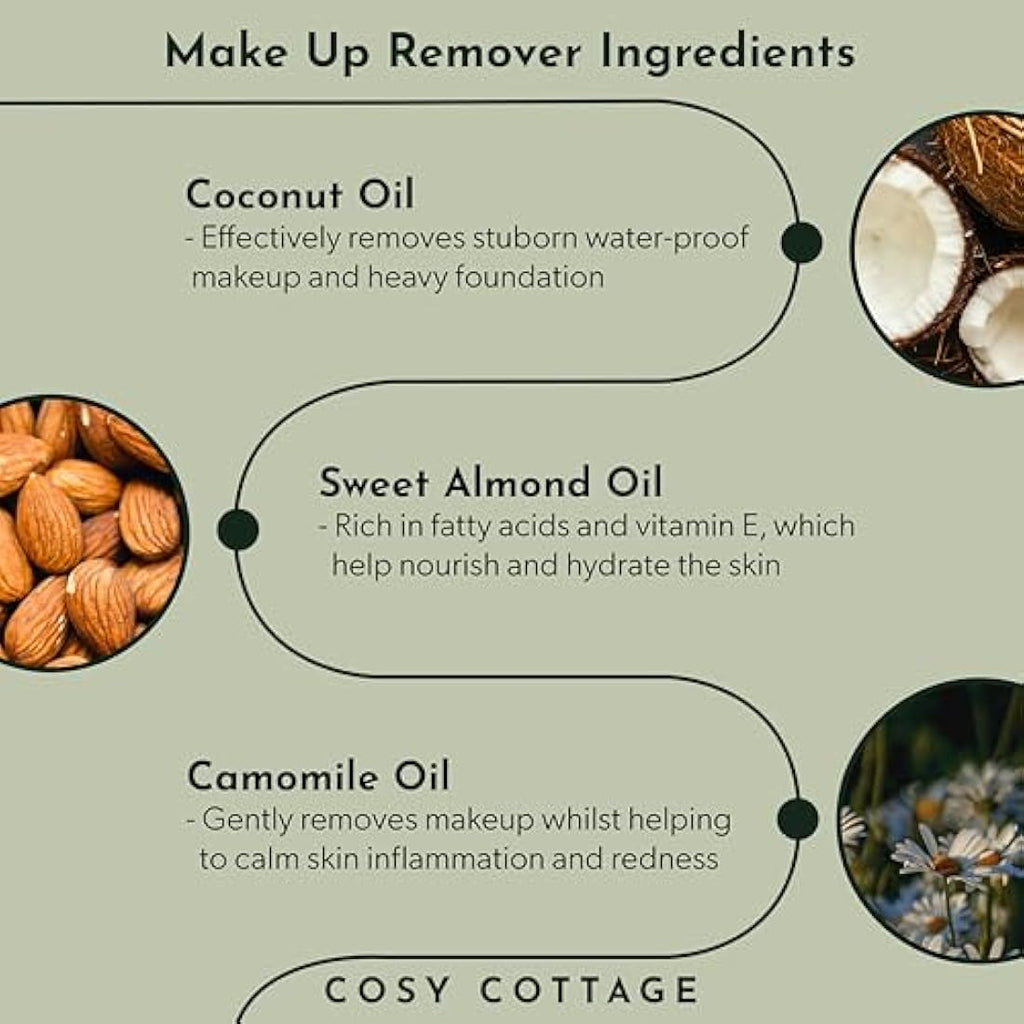 Cosy Cottage Natural Skincare Duo | Chamomile Remover & Rosehip Serum