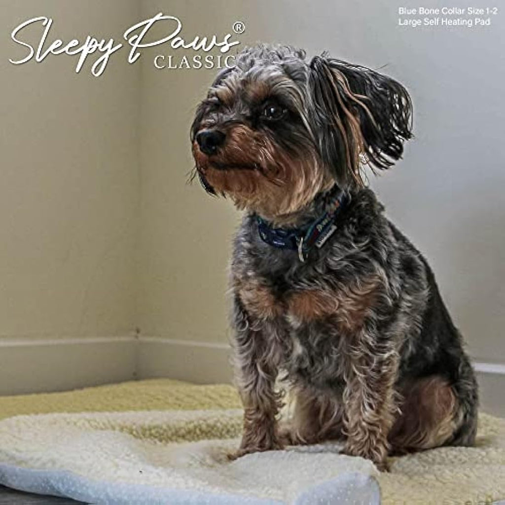 Ancol Self Heating Pet Pad – Thermal Washable Fleece Mat, Small
