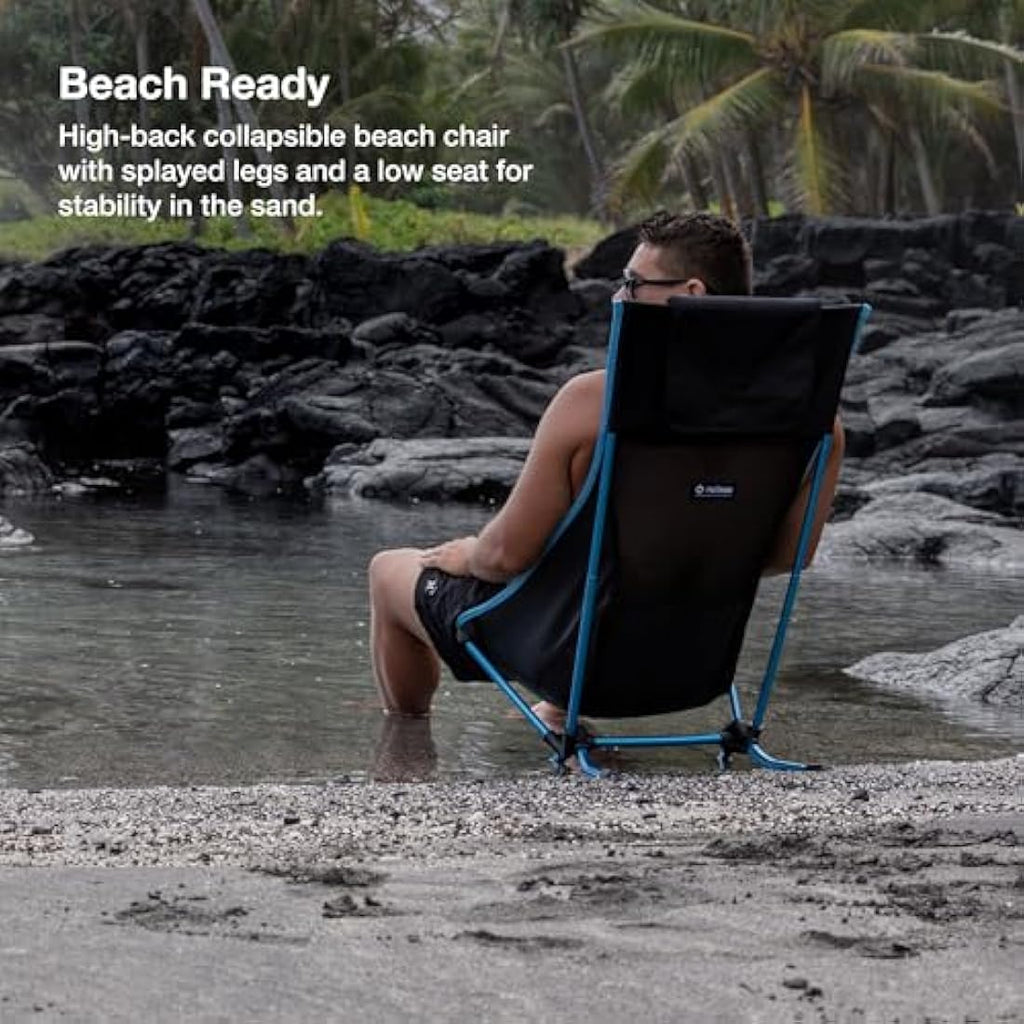 Helinox Beach Chair – Lightweight Collapsible Mesh Camping Chair
