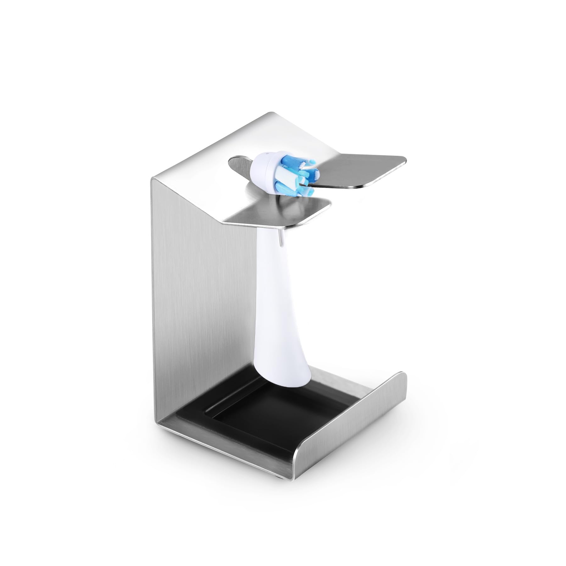 Siegvoll Stainless Steel Electric Toothbrush Head Holder with Drip Tray