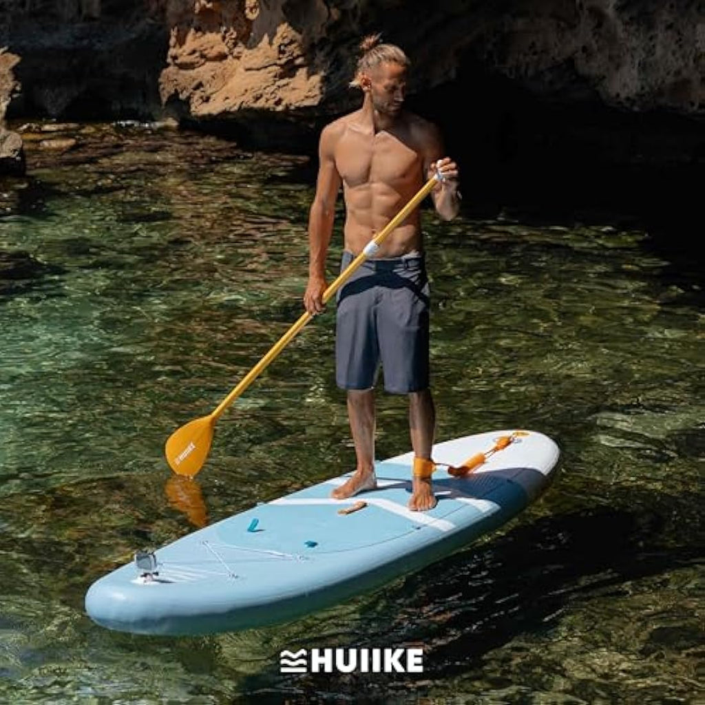 HUIIKE Inflatable Stand Up Paddle Board - 10ft SUP with Accessories