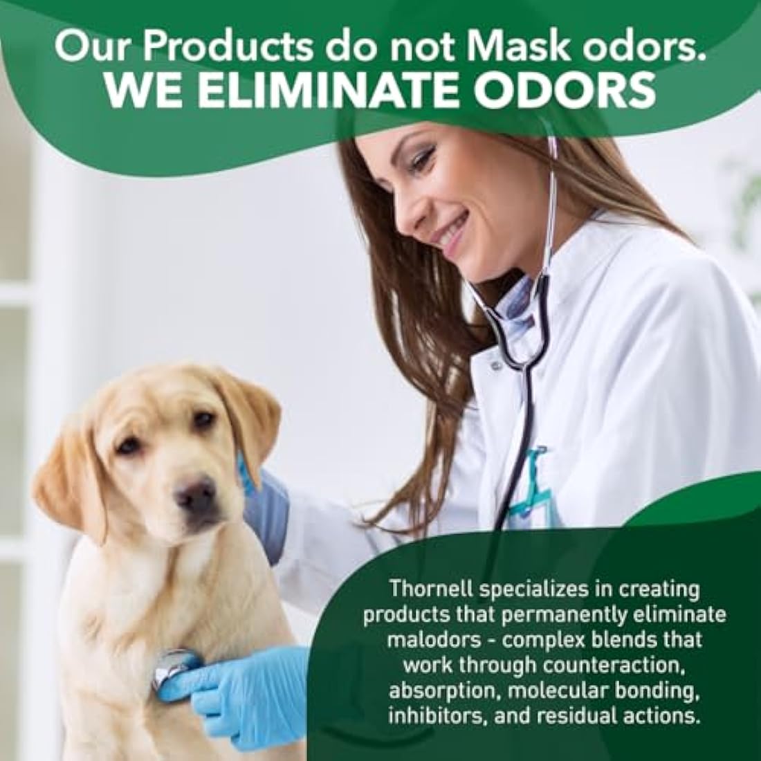 Thornell KOE Kennel Odor Eliminator Concentrate - Non-Toxic Formula, 16 oz