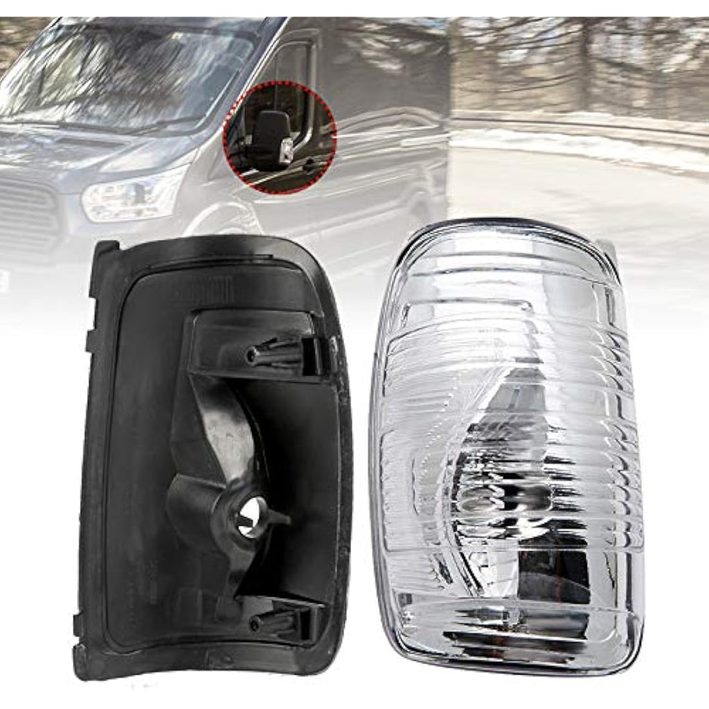Ford Transit MK8 Left Wing Mirror Indicator Lens Cover 2014+ | 1847387