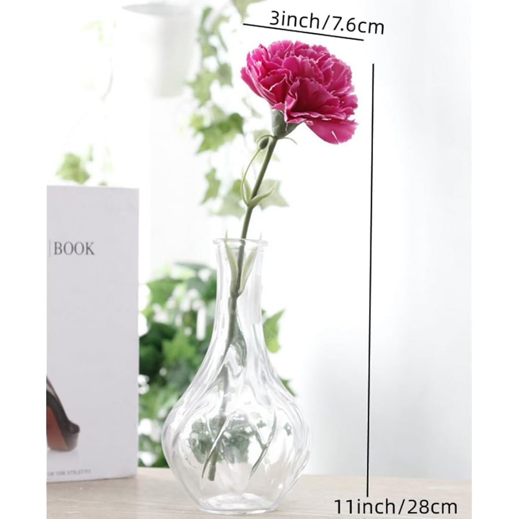 Jolof Store 10-Stem Artificial Silk Carnations | UV-Resistant Fake Flowers