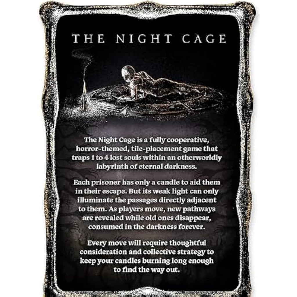 The Night Cage | Smirk & Dagger Horror Cooperative Strategy Board Game