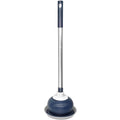 Jolof Store Heavy Duty Toilet Plunger | Rubber Drain Unblocker with Tray