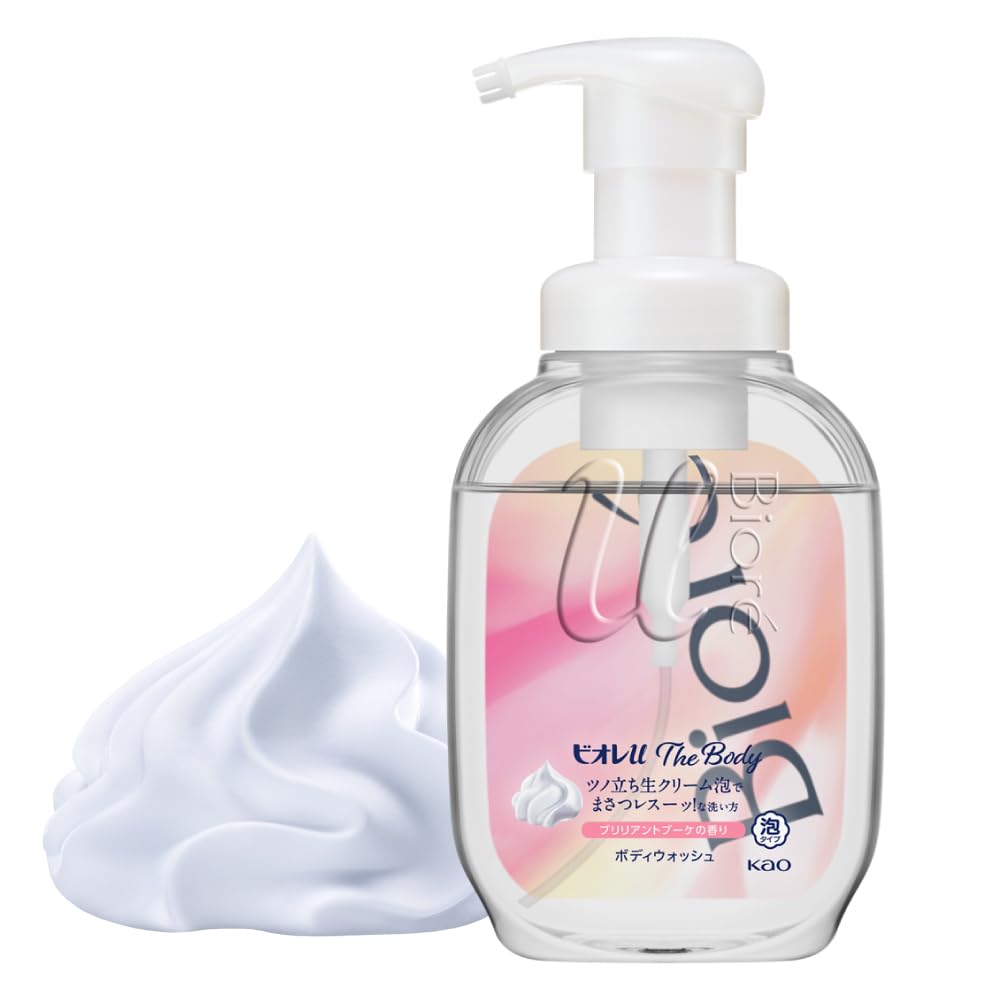 Biore U The Body Foaming Body Wash – Brilliant Bouquet Scent – 540ml
