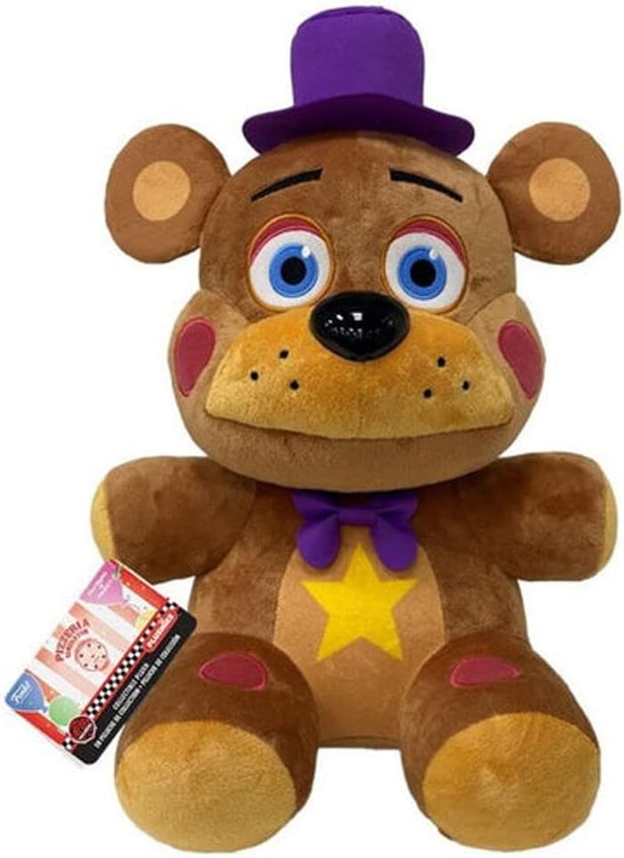 Funko FNAF Rockstar Freddy Fazbear Plush – 16-Inch Collectible Toy