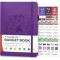 Clever Fox Budget Book - Vegan Leather Financial Planner & Expense Tracker