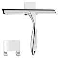 Jolof Store 10 Inch Stainless Steel Shower Squeegee for Glass Doors