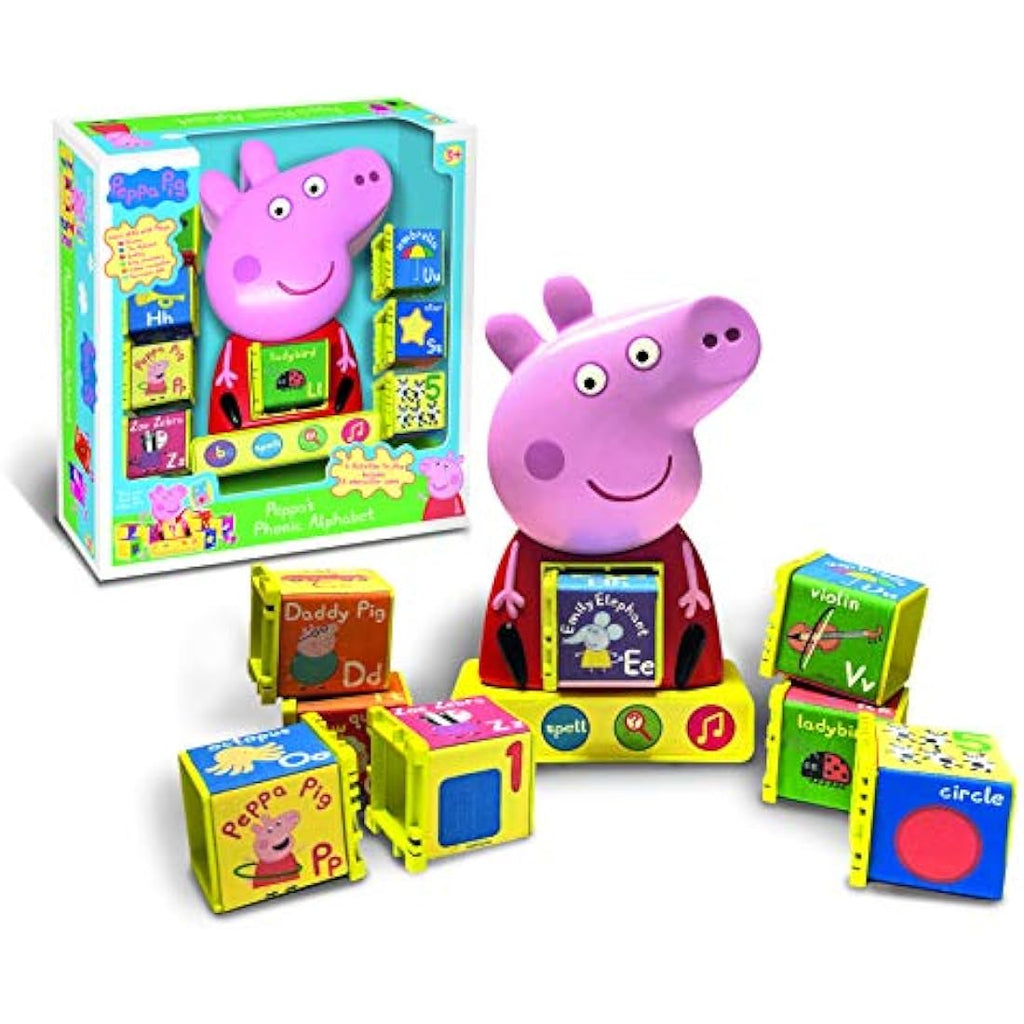 Peppa Pig Phonic Alphabet Toy – Interactive Learning Cubes for Kids