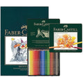 Faber-Castell Polychromos Pencils Tin of 24 & A4 Sketch Pad Art Set
