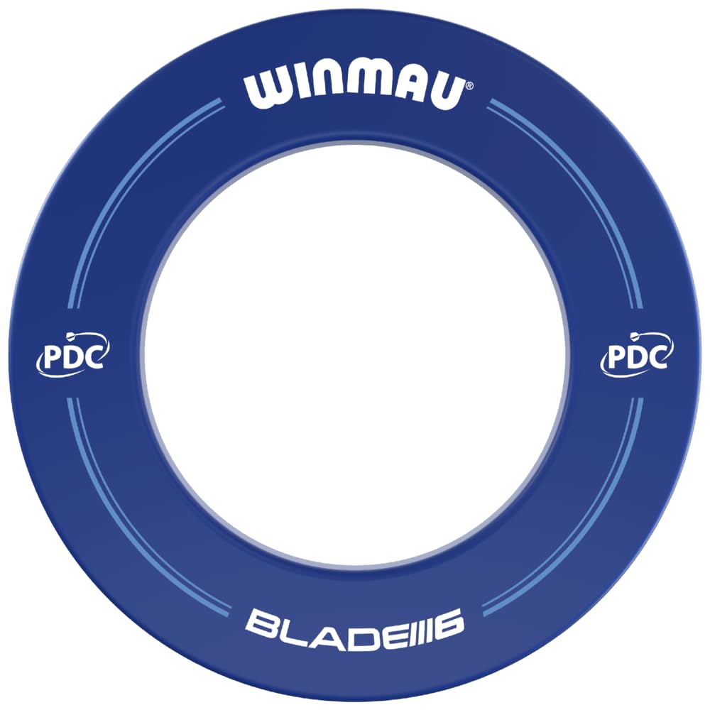 Winmau PDC Blue Dartboard Surround – Professional Bristle Board Guard