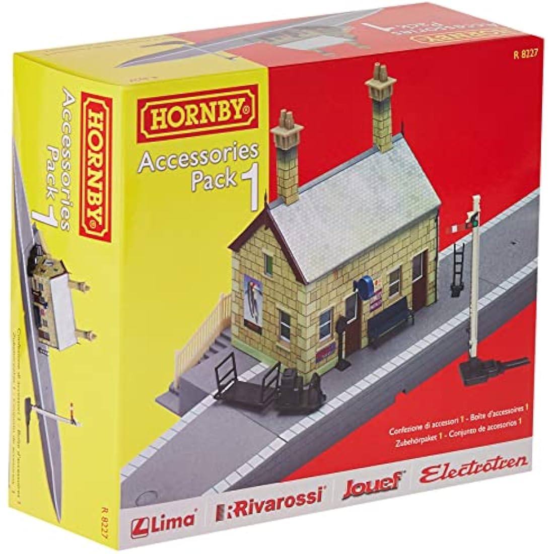 Hornby R8227 OO Gauge Building Extension Pack 1 | Model Railway Scenery