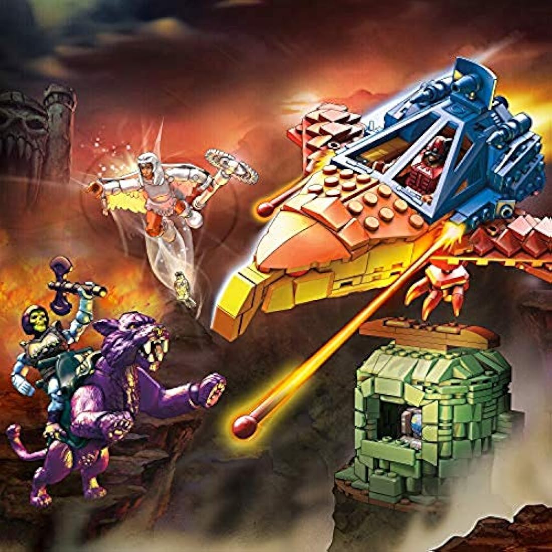 Mega Construx Masters of the Universe Panthor at Point Dread Set