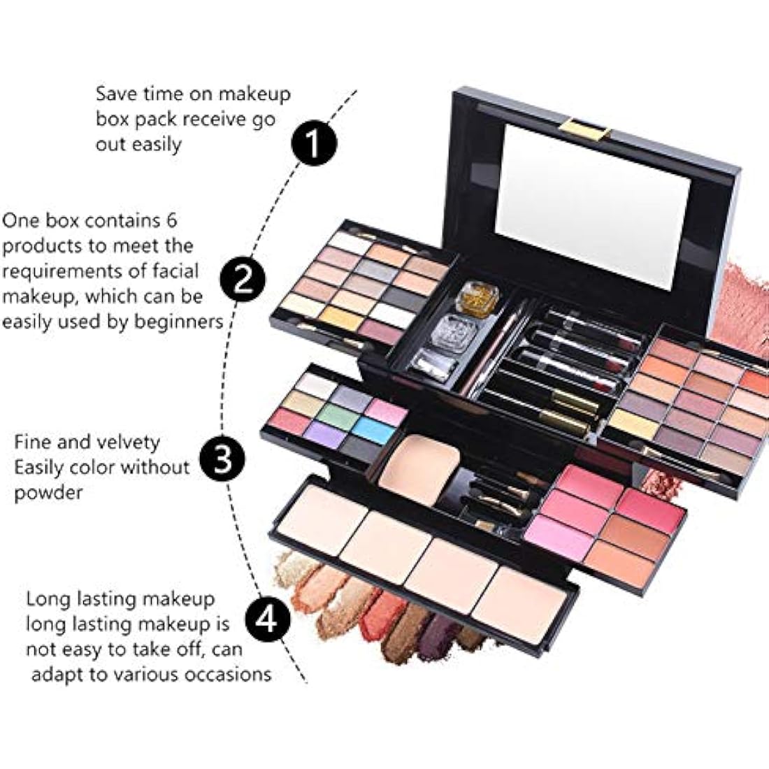 FantasyDay All-in-One Makeup Kit – Full Cosmetic Set with Eyeshadow
