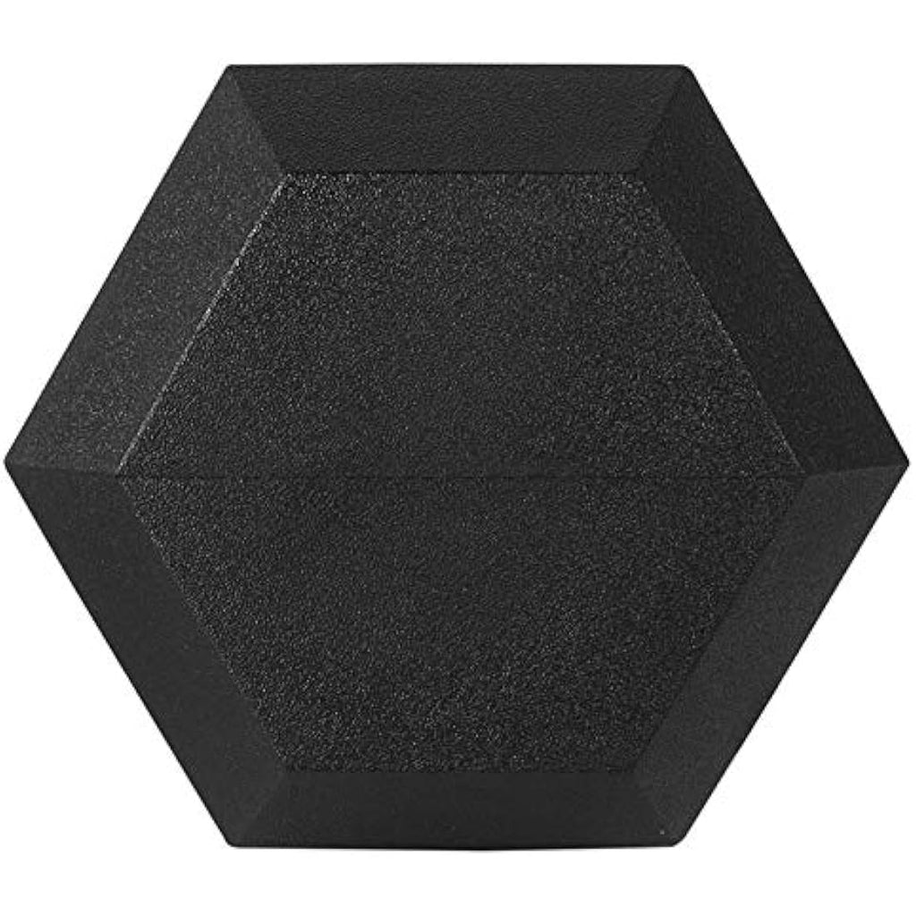 BalanceFrom Rubber Coated Hex Dumbbells – Ergonomic Weight Set