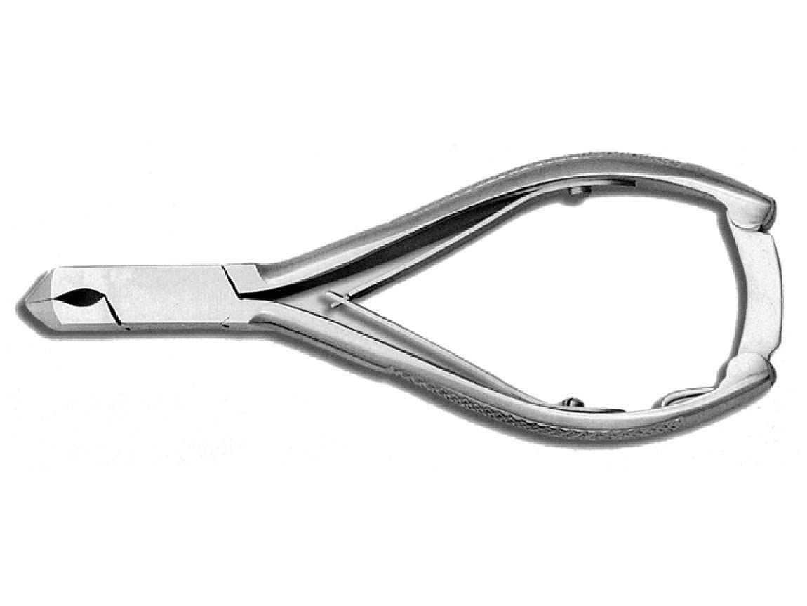 Gima Stainless Steel Nail Cutter – 14cm Slant Jaw Nipper for Pedicure