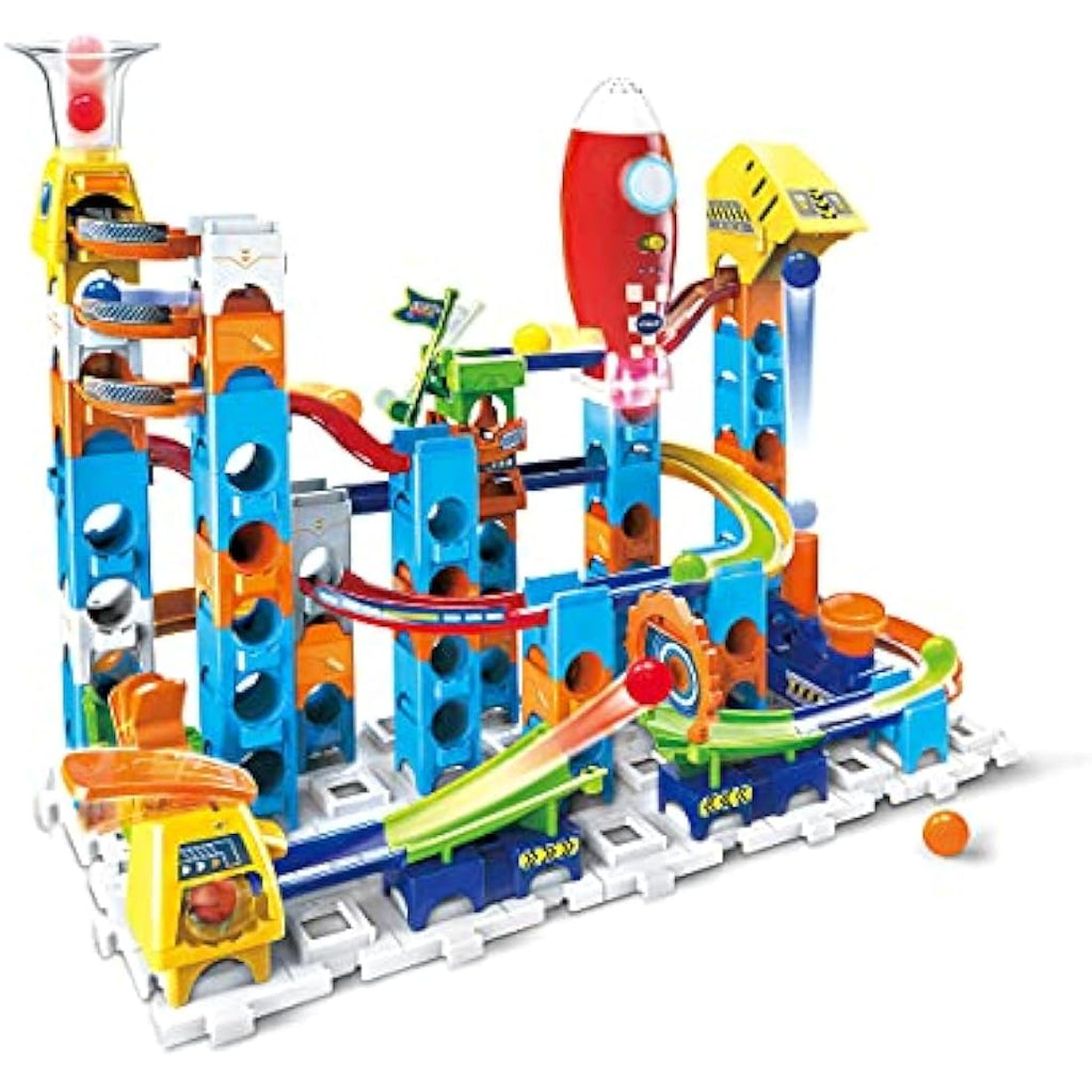 VTech Marble Rush Launch Pad – 75-Piece Space Themed Marble Run Set