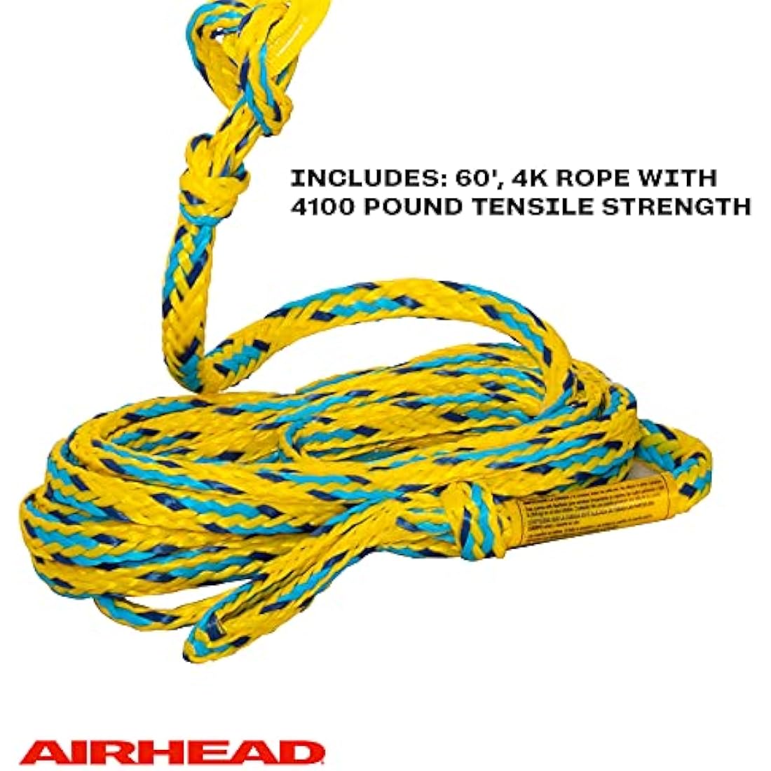 Airhead Booster Ball – Towable Tube Rope Performance Ball with 60' Rope