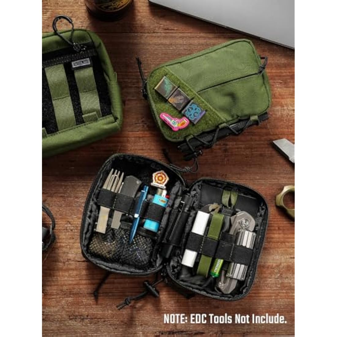 Tactical Geek Block E4.0 EDC Waist Pouch | 500D Nylon Utility Organizer