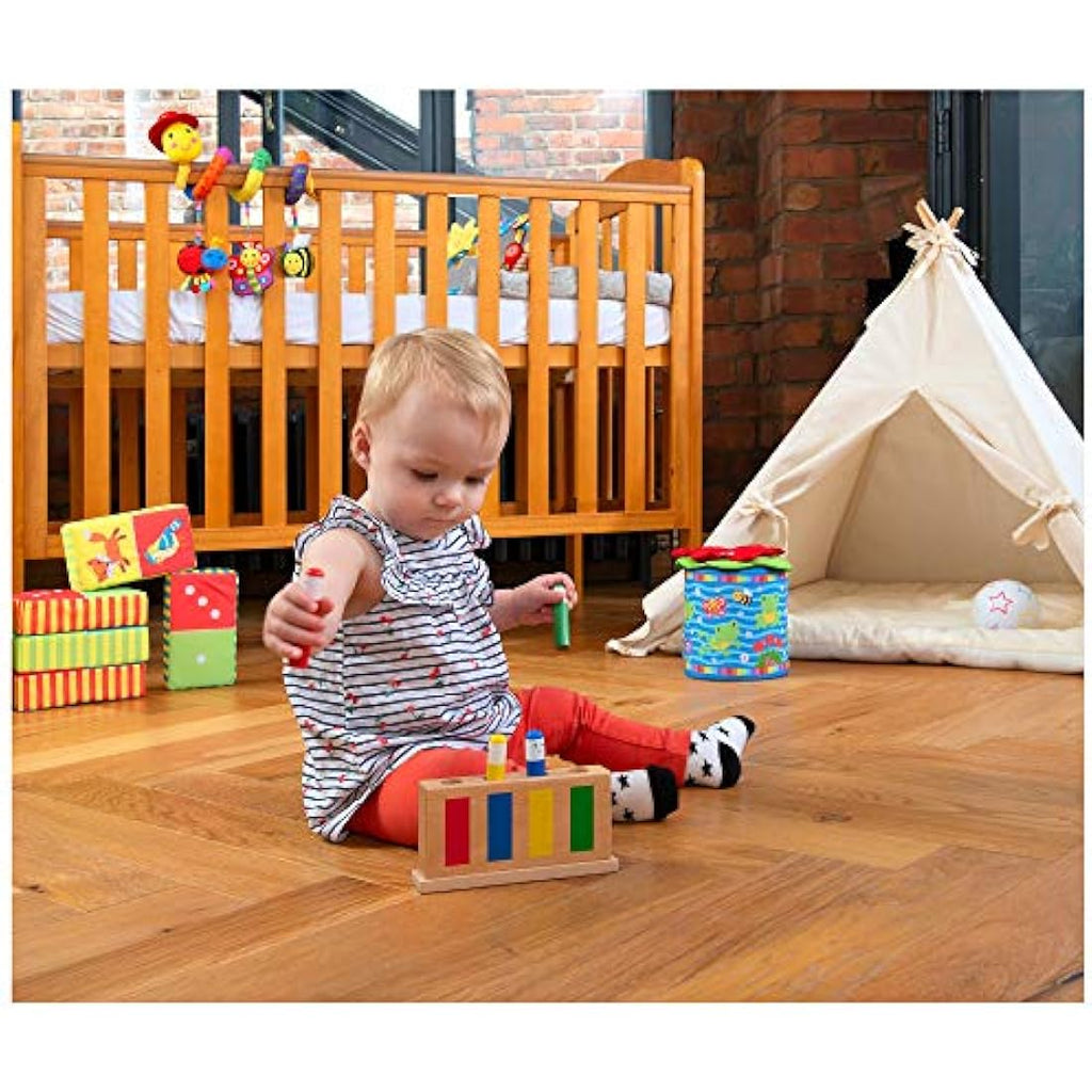 Galt Pop-Up Toy – Wooden Sensory & Educational Toy for Toddlers