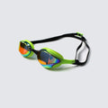 ZONE3 Volare Racing Swim Goggles – Mirror Lens Open Water – Green/Black