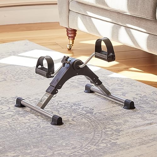 NRS Healthcare Pedal Exerciser | Digital Display & Adjustable Resistance