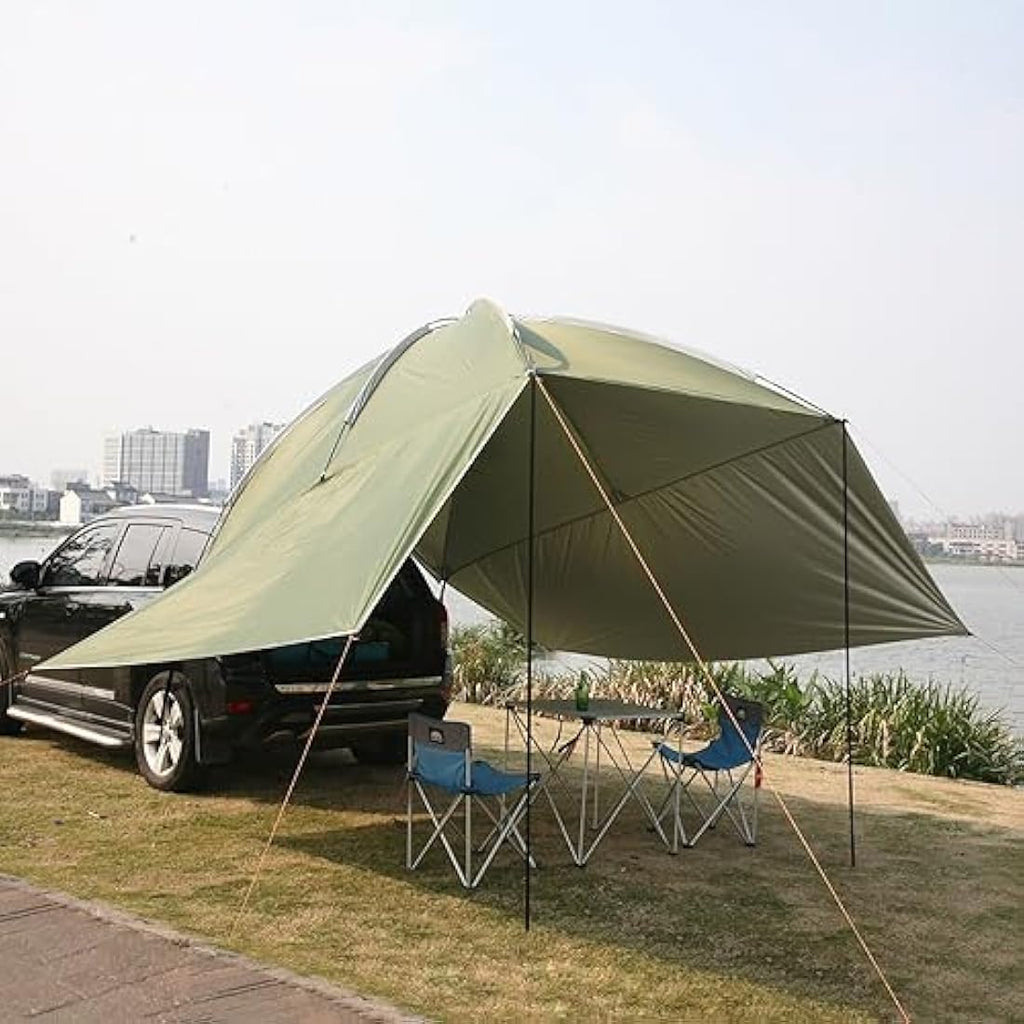 Jolof Store SUV Tailgate Canopy – Large Waterproof Car Awning Tent
