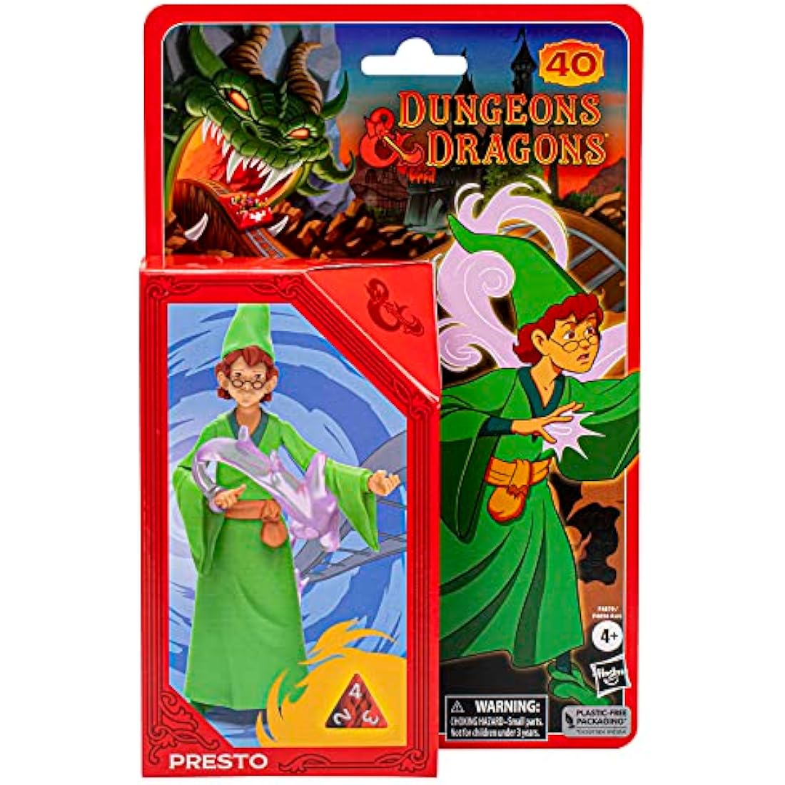 Hasbro Dungeons & Dragons Presto Action Figure - Cartoon Collectible