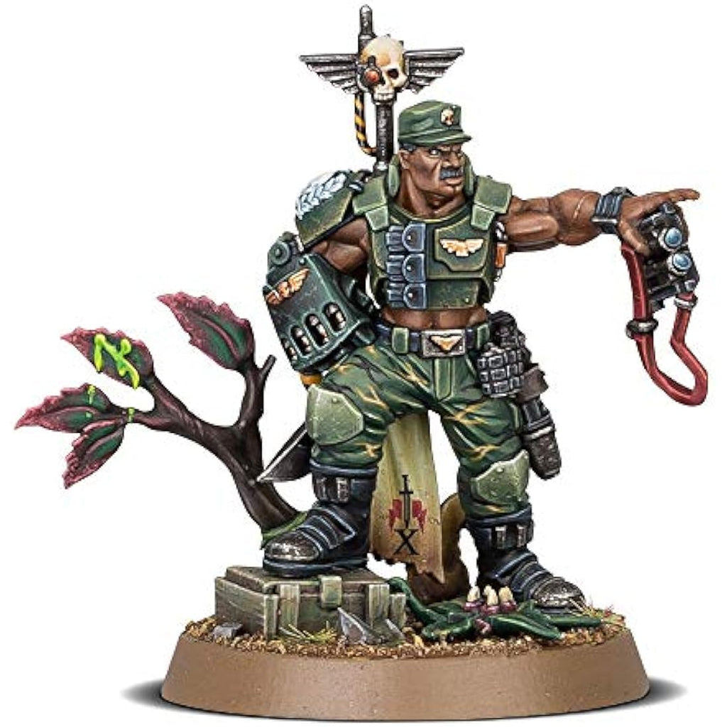 Warhammer 40K Astra Militarum Catachan Colonel Store Anniversary Miniature