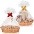 Hestya 2-Set Wicker Gift Hamper Kit – DIY Empty Baskets, 35 x 25 cm
