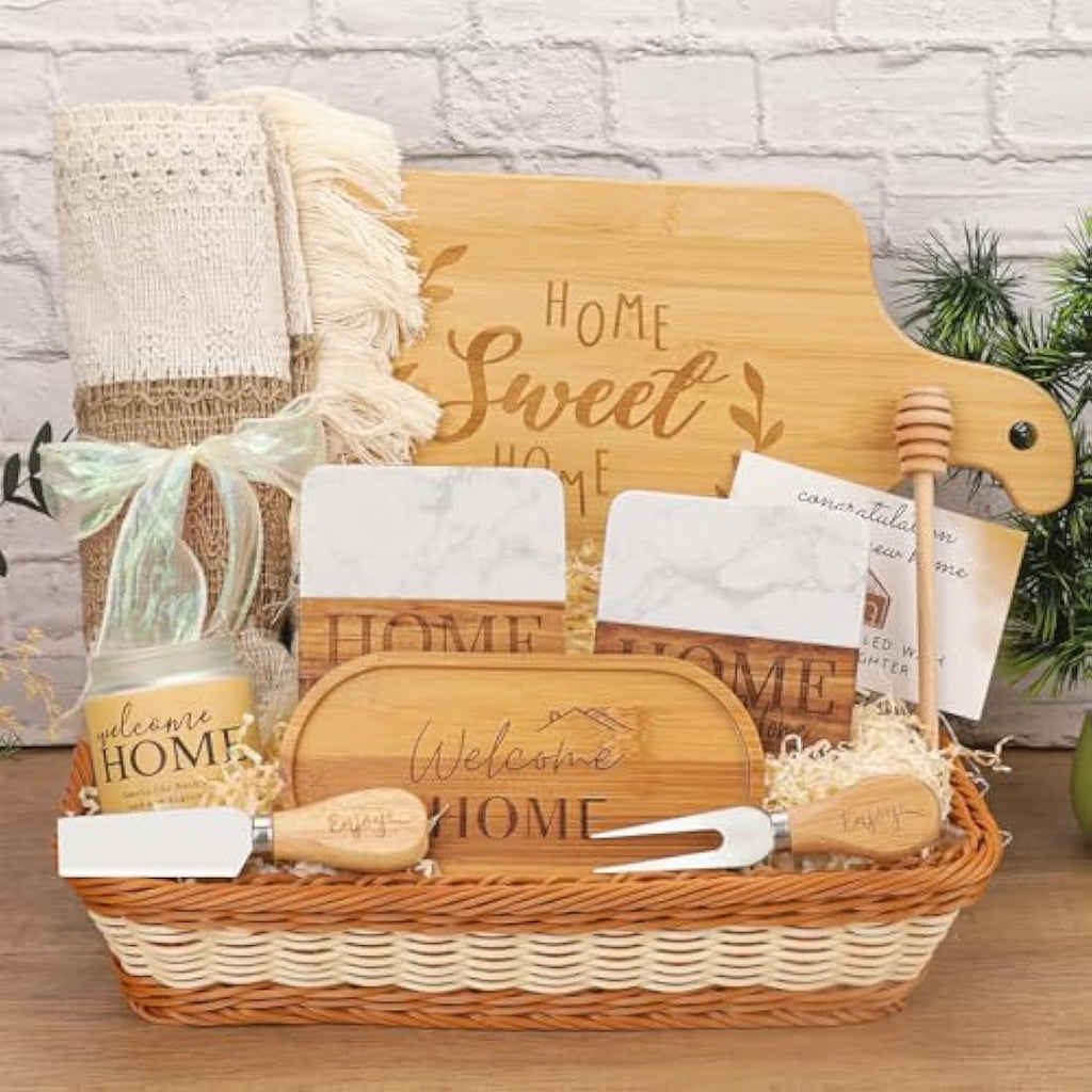 Jolof Store Housewarming Gift Basket – 11-Piece Boho New Home Gift Set