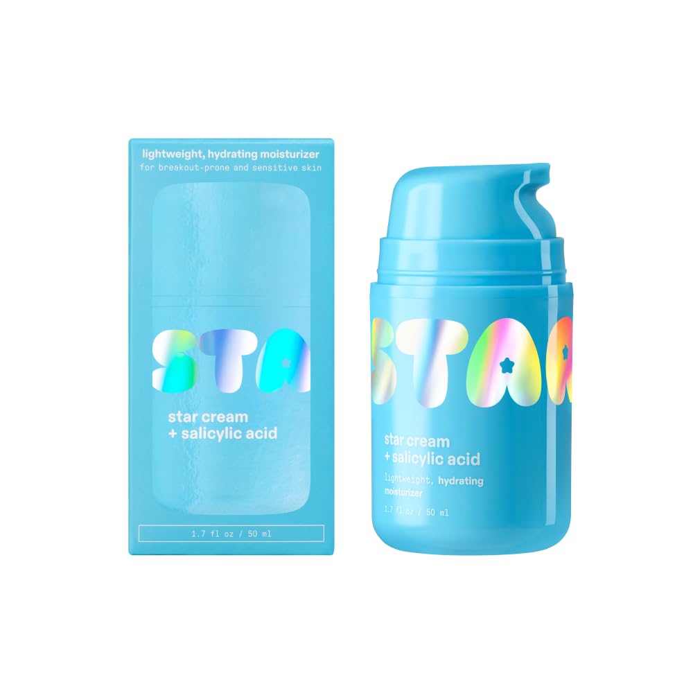 Starface Star Cream | Salicylic Acid Hydrating Moisturizer - 1.7 fl oz