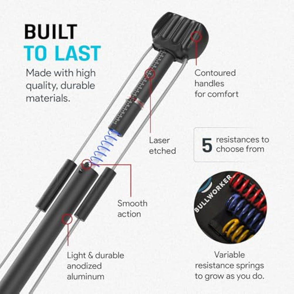 Bullworker Bow Classic 90cm Isometric Portable Home Gym Equipment