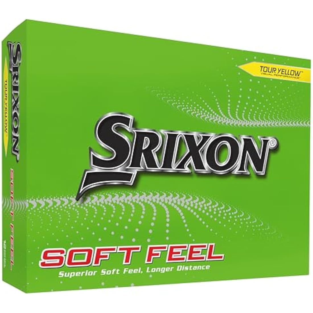 Srixon Soft Feel Golf Balls – 12 Pack Low Compression Distance Balls